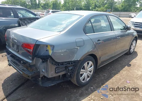 2017 Volkswagen Jetta 1.4T S из США, поврежденный, VIN 3VW2B7AJ2HM272834